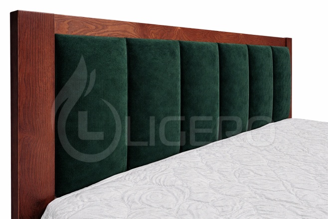 Кровать Монако из массива дуба